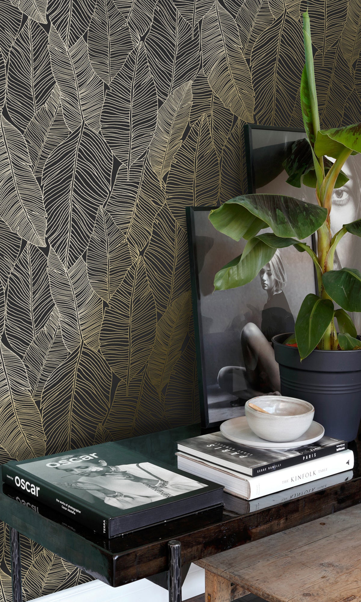 black and gold pewn drawn banana leaves wallpaper, banana leaf backdrop, banana leaf wallpaper, banana leaf wallcovering, banana leaves wallpaper, banana leaf wallpaper for home, banana leaf background, banana leaves wallpaper walls, banana leaves wallpaper for walls, banana leaves wallpaper
