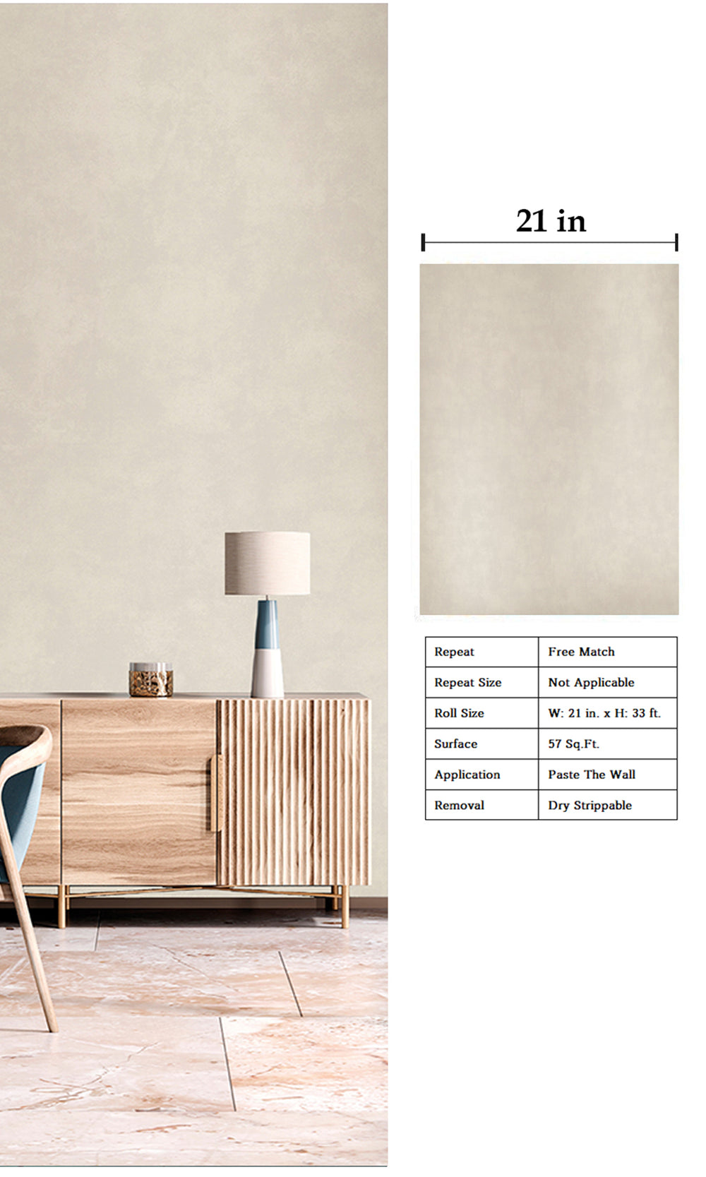 Velvet White Abstract Plain Textured Wallpaper R9477