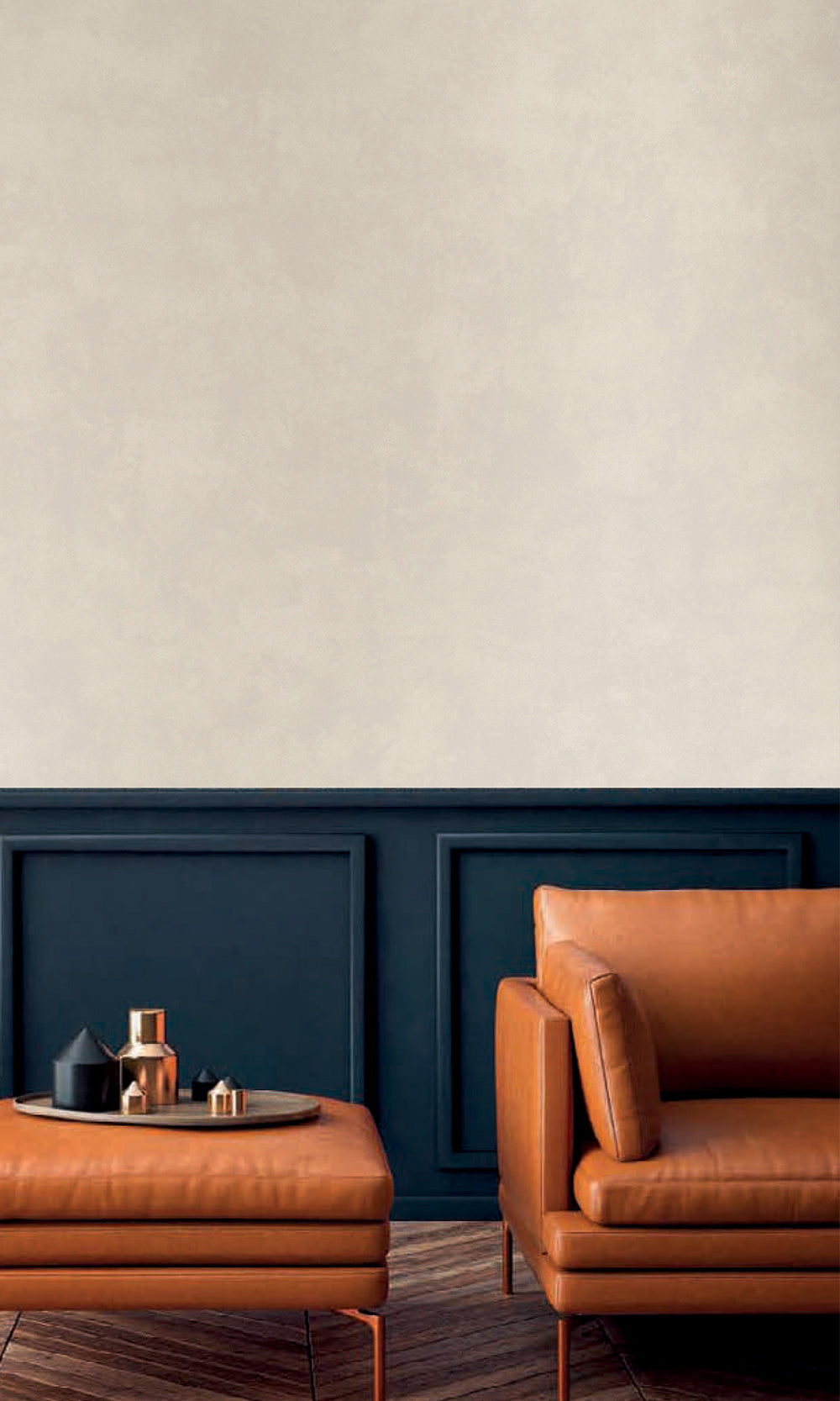 Velvet White Abstract Plain Textured Wallpaper R9477