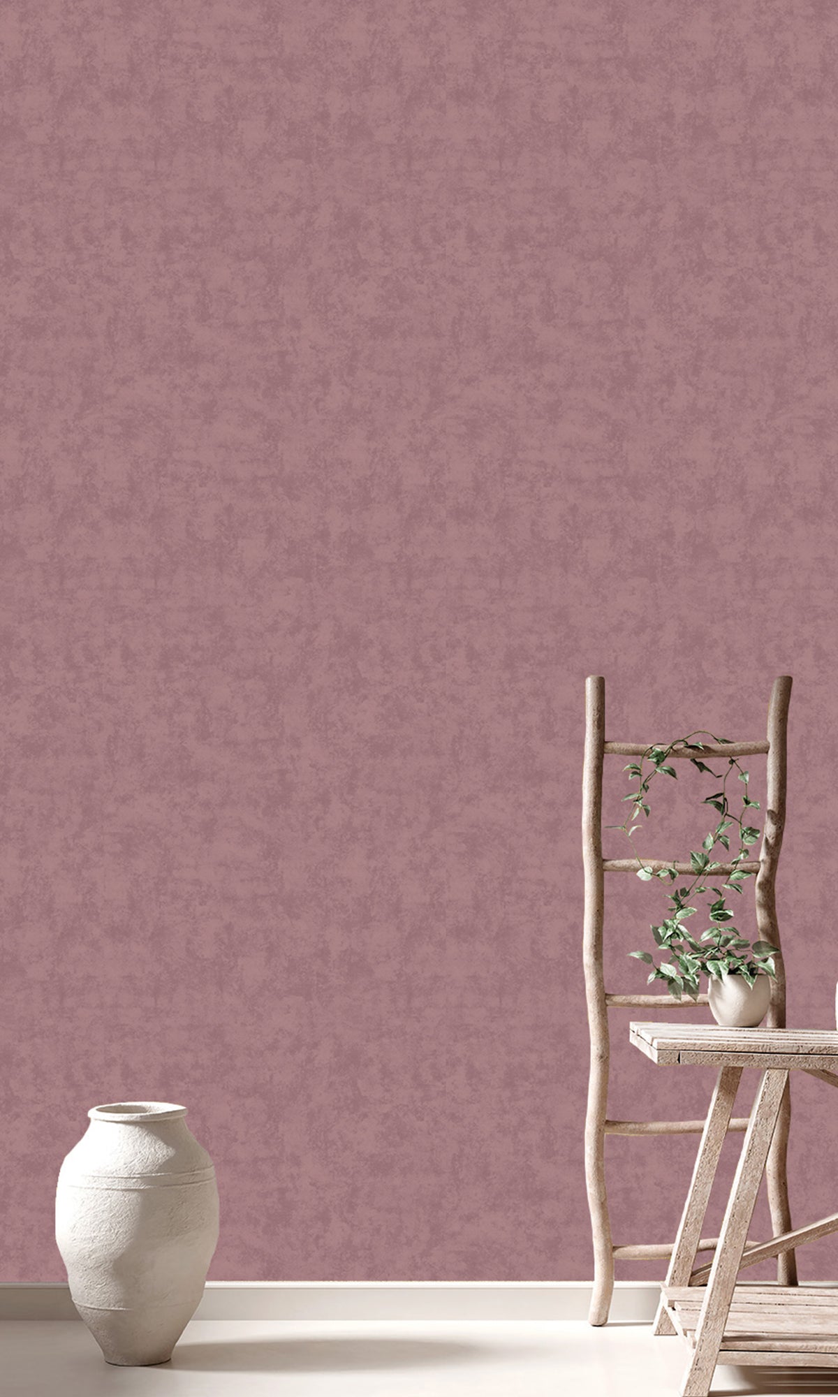 Velvet Blush Abstract Plain Textured Wallpaper R9486