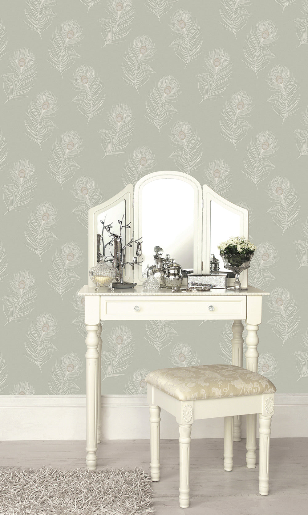 sage wallpaper, sequined wallpaper, peacock feather wallpaper, Timeless elegance, Eleganza Wallpaper Collection, Eleganza Collection, Can be used for commercial spaces, Paper Substrate, New Arrivals, Paste the Paper, Scrubbable, Good Lightfastness, Peelable, Interior designers‚Äô choice, Bedroom Wallpaper, Living Room Wallpaper, Hallway Wallpaper, Dining Room Wallpaper, Children's Room Wallpaper, Study Room Wallpaper, Home Office Wallpaper, Powder Room Wallpaper, Foyer Wallpaper, Home Wallpaper, Home Wall