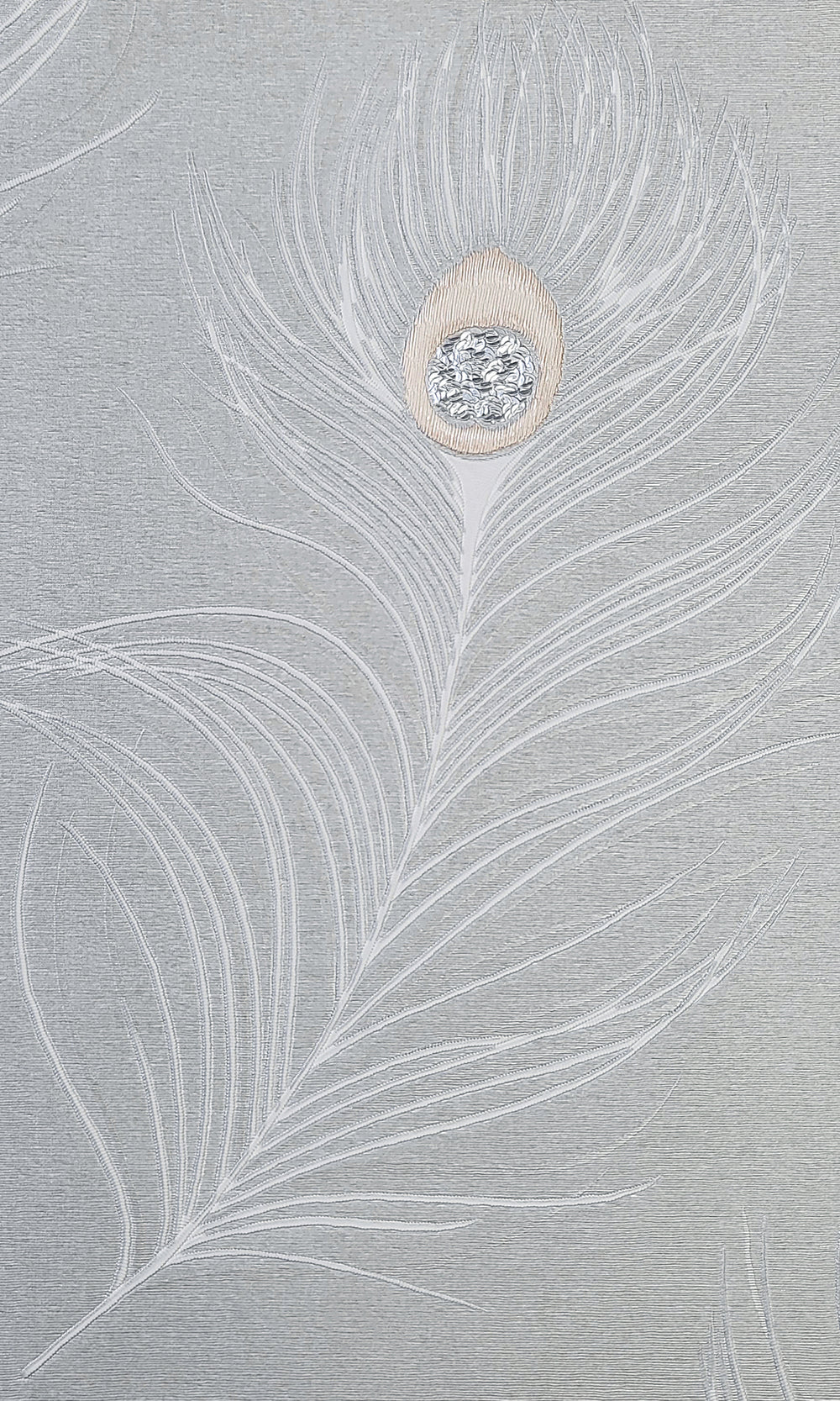 grey wallpaper, sequined wallpaper, peacock feather wallpaper, Timeless elegance, Eleganza Wallpaper Collection, Eleganza Collection, Can be used for commercial spaces, Paper Substrate, New Arrivals, Paste the Paper, Scrubbable, Good Lightfastness, Peelable, Interior designers‚Äô choice, Bedroom Wallpaper, Living Room Wallpaper, Hallway Wallpaper, Dining Room Wallpaper, Children's Room Wallpaper, Study Room Wallpaper, Home Office Wallpaper, Powder Room Wallpaper, Foyer Wallpaper, Home Wallpaper, Home Wall