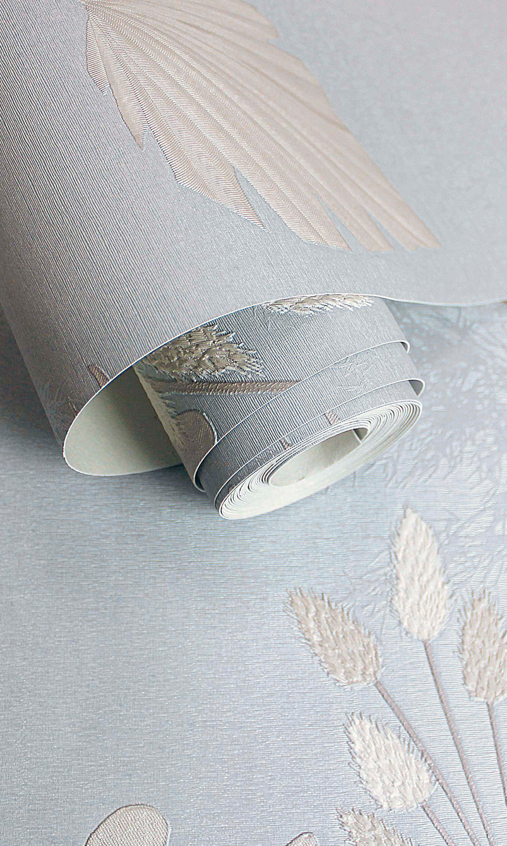 slate blue wallpaper, bunny tails wallpaper, pampas grass wallpaper, botanical wallpaper, Timeless elegance, Eleganza Wallpaper Collection, Eleganza Collection, Can be used for commercial spaces, Paper Substrate, New Arrivals, Paste the Paper, Scrubbable, Good Lightfastness, Peelable, Interior designers‚Äô choice, Bedroom Wallpaper, Living Room Wallpaper, Hallway Wallpaper, Dining Room Wallpaper, Children's Room Wallpaper, Study Room Wallpaper, Home Office Wallpaper, Powder Room Wallpaper, Foyer Wallpaper
