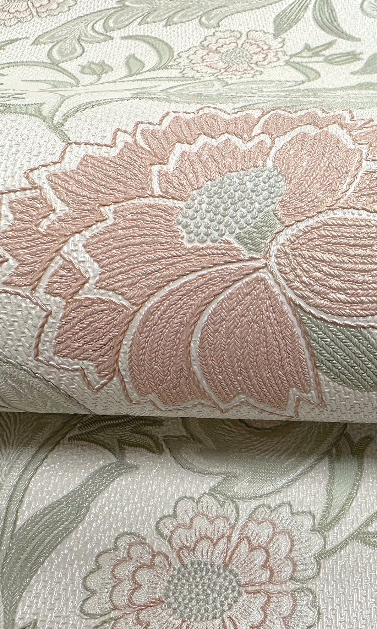 sage & coral wallpaper, Floral wallpaper, trailing flowers wallpaper, Timeless elegance, Eleganza Wallpaper Collection, Eleganza Collection, Can be used for commercial spaces, Paper Substrate, New Arrivals, Paste the Paper, Scrubbable, Good Lightfastness, Peelable, Interior designers‚Äö√Ñ√¥ choice, Bedroom Wallpaper, Living Room Wallpaper, Hallway Wallpaper, Dining Room Wallpaper, Children's Room Wallpaper, Study Room Wallpaper, Home Office Wallpaper, Powder Room Wallpaper, Foyer Wallpaper, Home Wallpaper