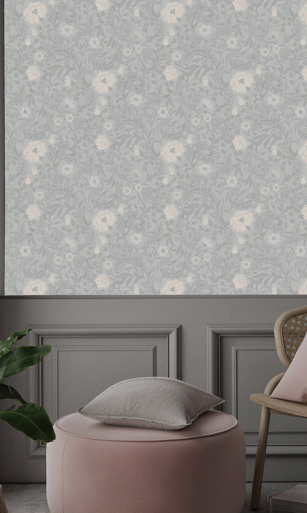 blue wallpaper, Floral wallpaper, trailing flowers wallpaper, Timeless elegance, Eleganza Wallpaper Collection, Eleganza Collection, Can be used for commercial spaces, Paper Substrate, New Arrivals, Paste the Paper, Scrubbable, Good Lightfastness, Peelable, Interior designers’ choice, Bedroom Wallpaper, Living Room Wallpaper, Hallway Wallpaper, Dining Room Wallpaper, Children's Room Wallpaper, Study Room Wallpaper, Home Office Wallpaper, Powder Room Wallpaper, Foyer Wallpaper, Home Wallpaper, Home Wallcover