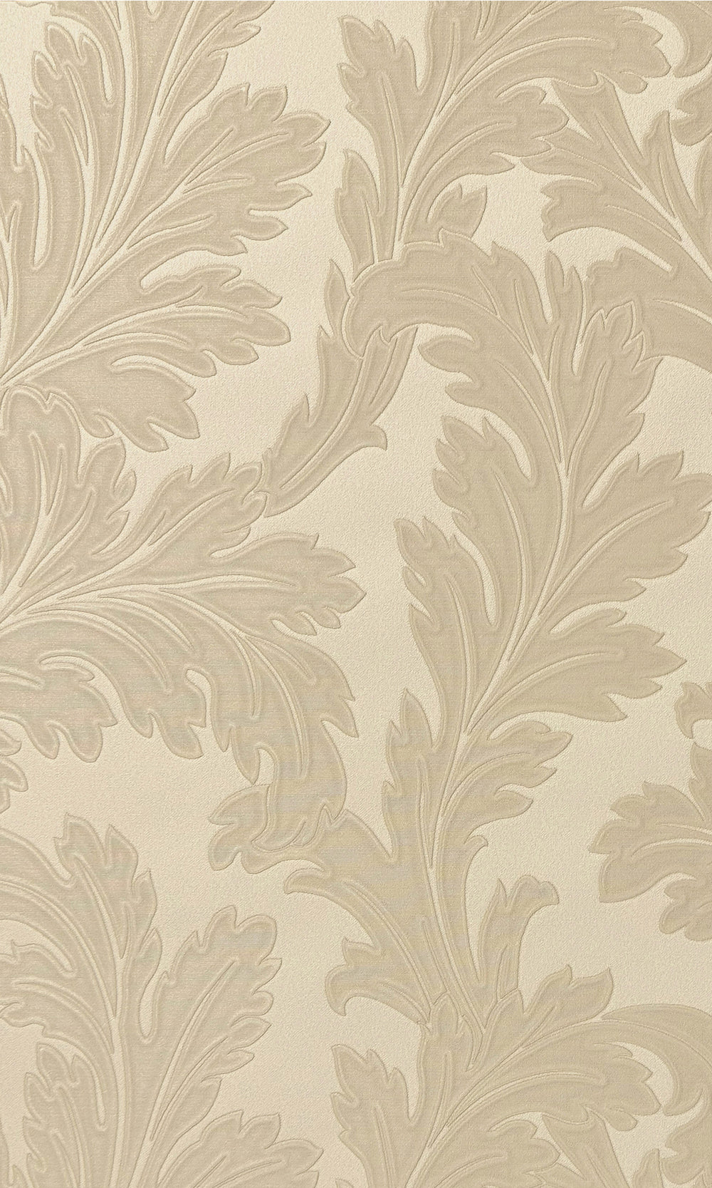 beige wallpaper, embossed wallpaper, leaf print wallpaper, acanthus leaf wallpaper, embossed leaves wallpaper, embossed acanthus leaf wallpaper, Timeless elegance, Eleganza Wallpaper Collection, Eleganza Collection, Can be used for commercial spaces, Paper Substrate, New Arrivals, Paste the Paper, Scrubbable, Good Lightfastness, Peelable, Interior designers‚Äö√Ñ√¥ choice, Bedroom Wallpaper, Living Room Wallpaper, Hallway Wallpaper, Dining Room Wallpaper, Children's Room Wallpaper, Study Room Wallpaper
