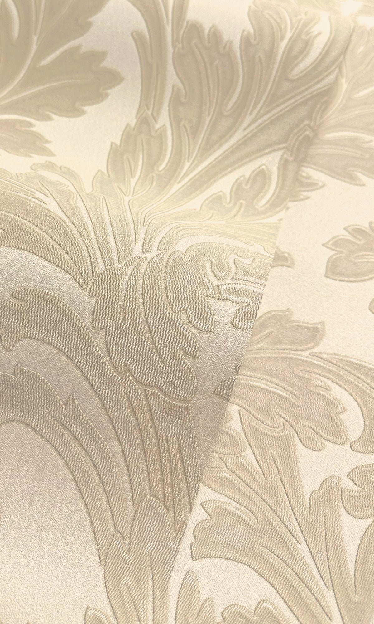 beige wallpaper, embossed wallpaper, leaf print wallpaper, acanthus leaf wallpaper, embossed leaves wallpaper, embossed acanthus leaf wallpaper, Timeless elegance, Eleganza Wallpaper Collection, Eleganza Collection, Can be used for commercial spaces, Paper Substrate, New Arrivals, Paste the Paper, Scrubbable, Good Lightfastness, Peelable, Interior designers‚Äö√Ñ√¥ choice, Bedroom Wallpaper, Living Room Wallpaper, Hallway Wallpaper, Dining Room Wallpaper, Children's Room Wallpaper, Study Room Wallpaper