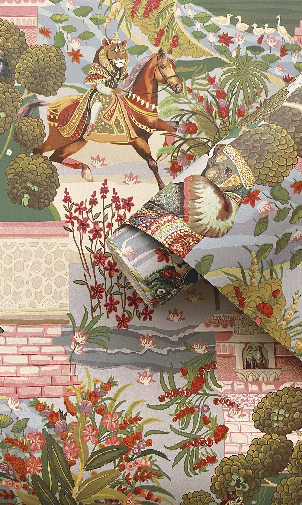Multi Mystical Water Palace Wallpaper R9595