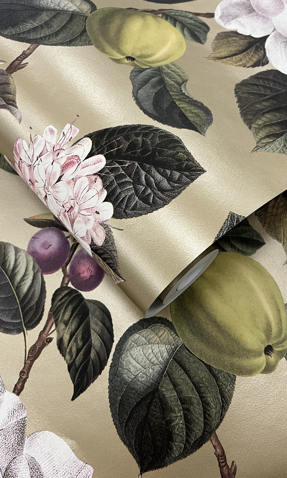Gilver Pear & Blossom Elegance Wallpaper R9643