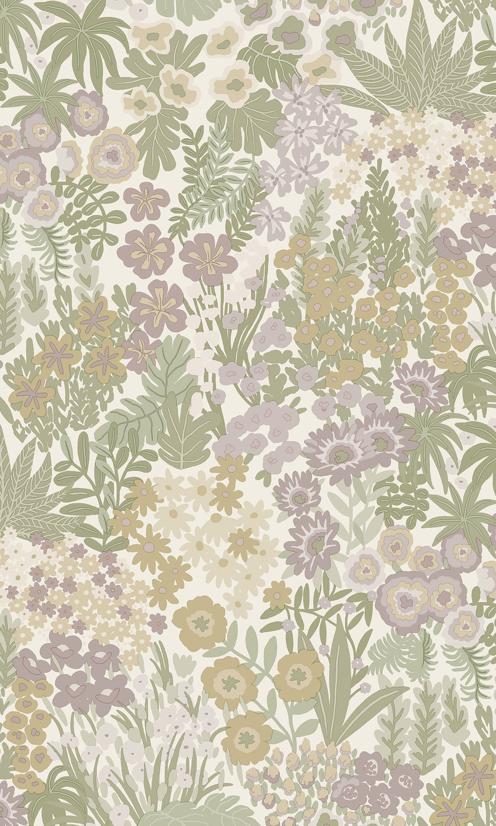 Cream Heather Bloomfield Ditsy Floral Wallpaper R9647