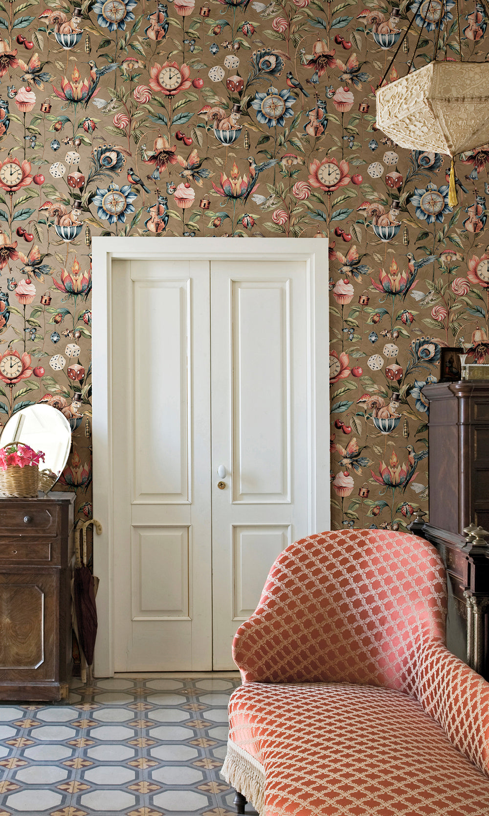 Gold Enchanted Wonderland Wallpaper R9652