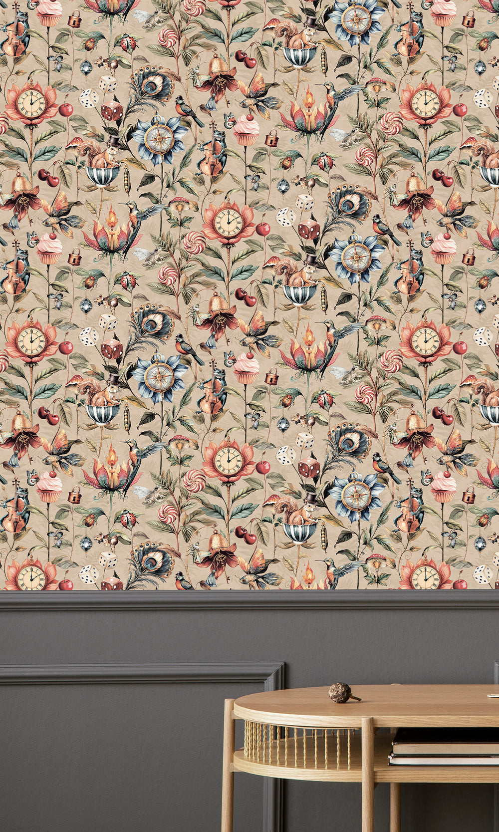 Plaster  Enchanted Wonderland Wallpaper R9655
