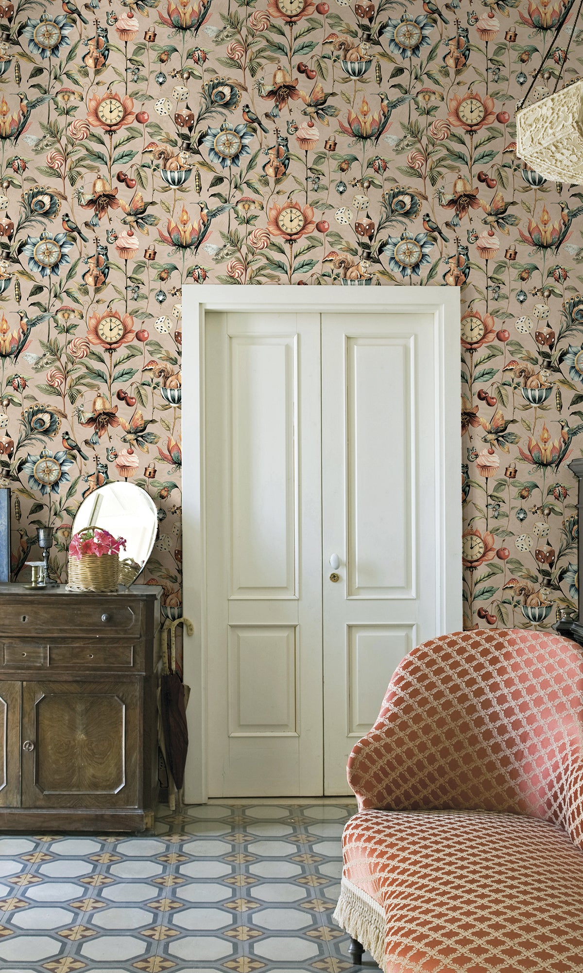 Plaster  Enchanted Wonderland Wallpaper R9655