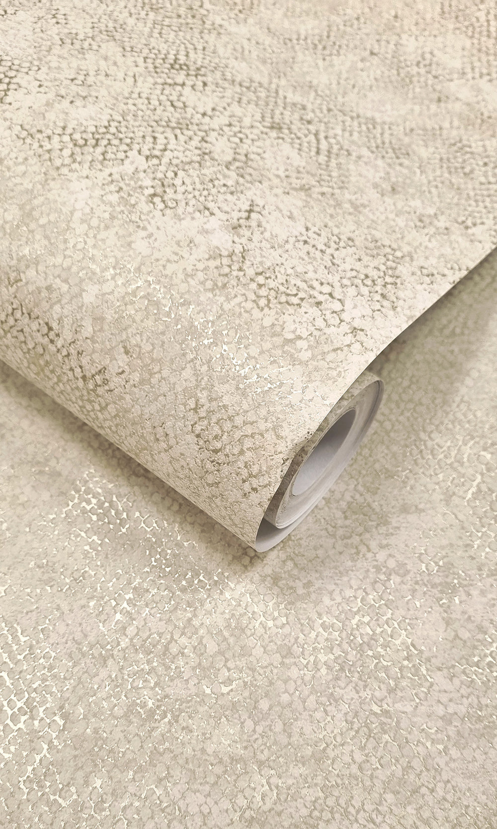Dove Serpent Luxe Textured Wallpaper R9682