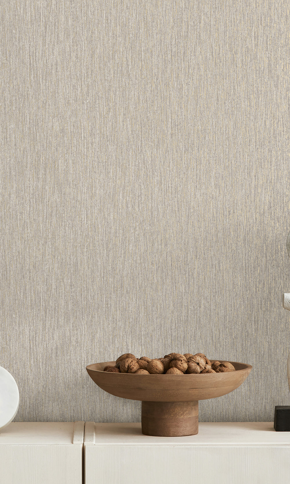 Grey Wicker Weave Textured Wallpaper R9691