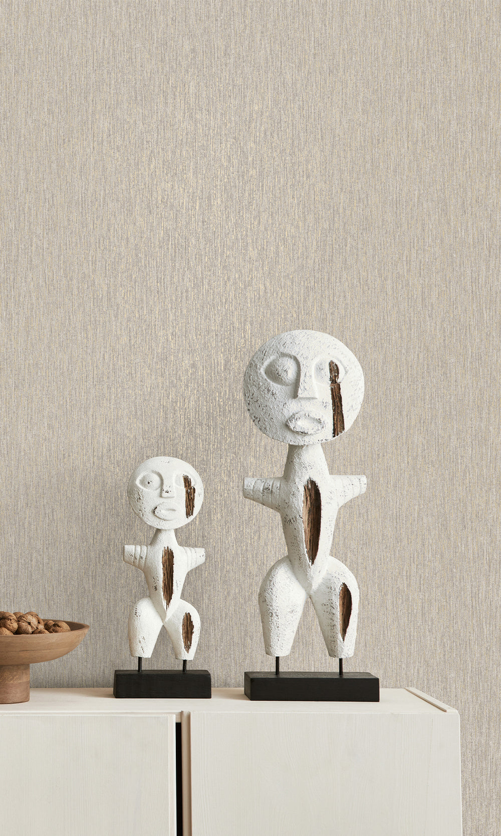 Grey Wicker Weave Textured Wallpaper R9691