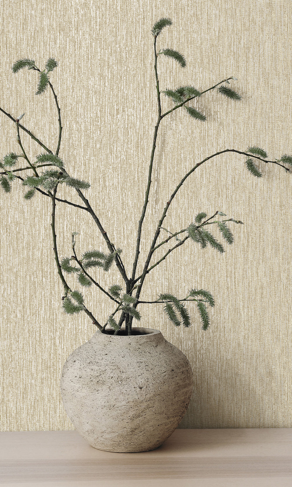 Cream Wicker Weave Textured Wallpaper R9692