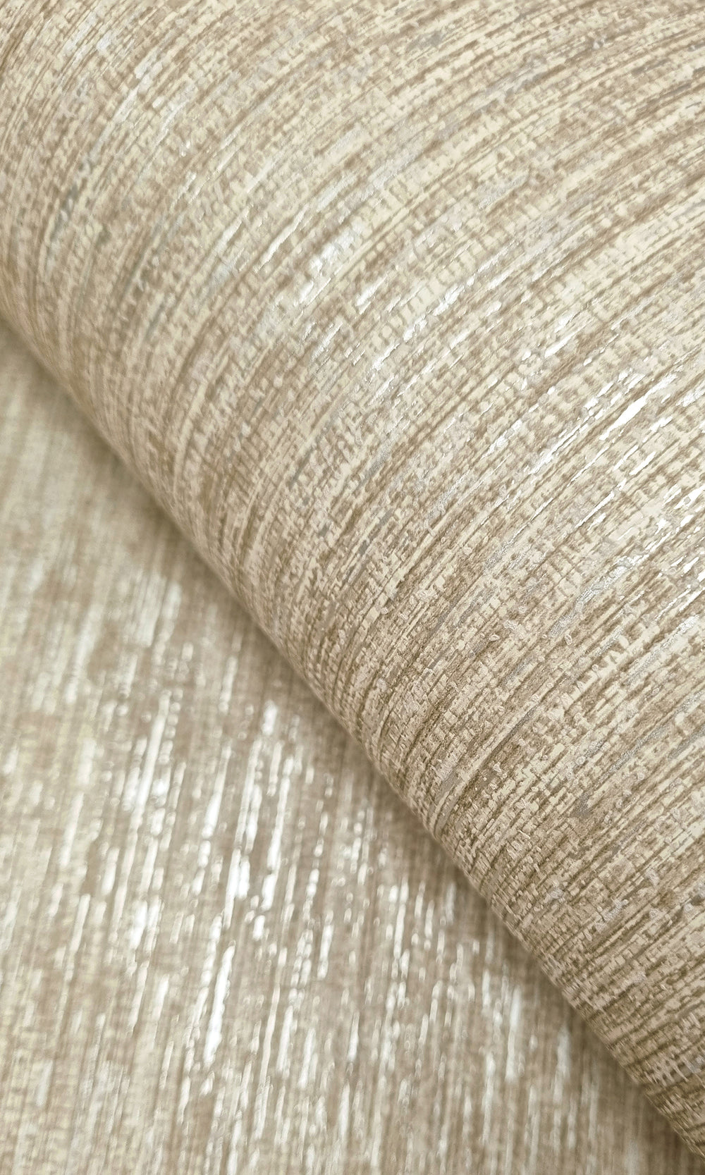 Cream Wicker Weave Textured Wallpaper R9692