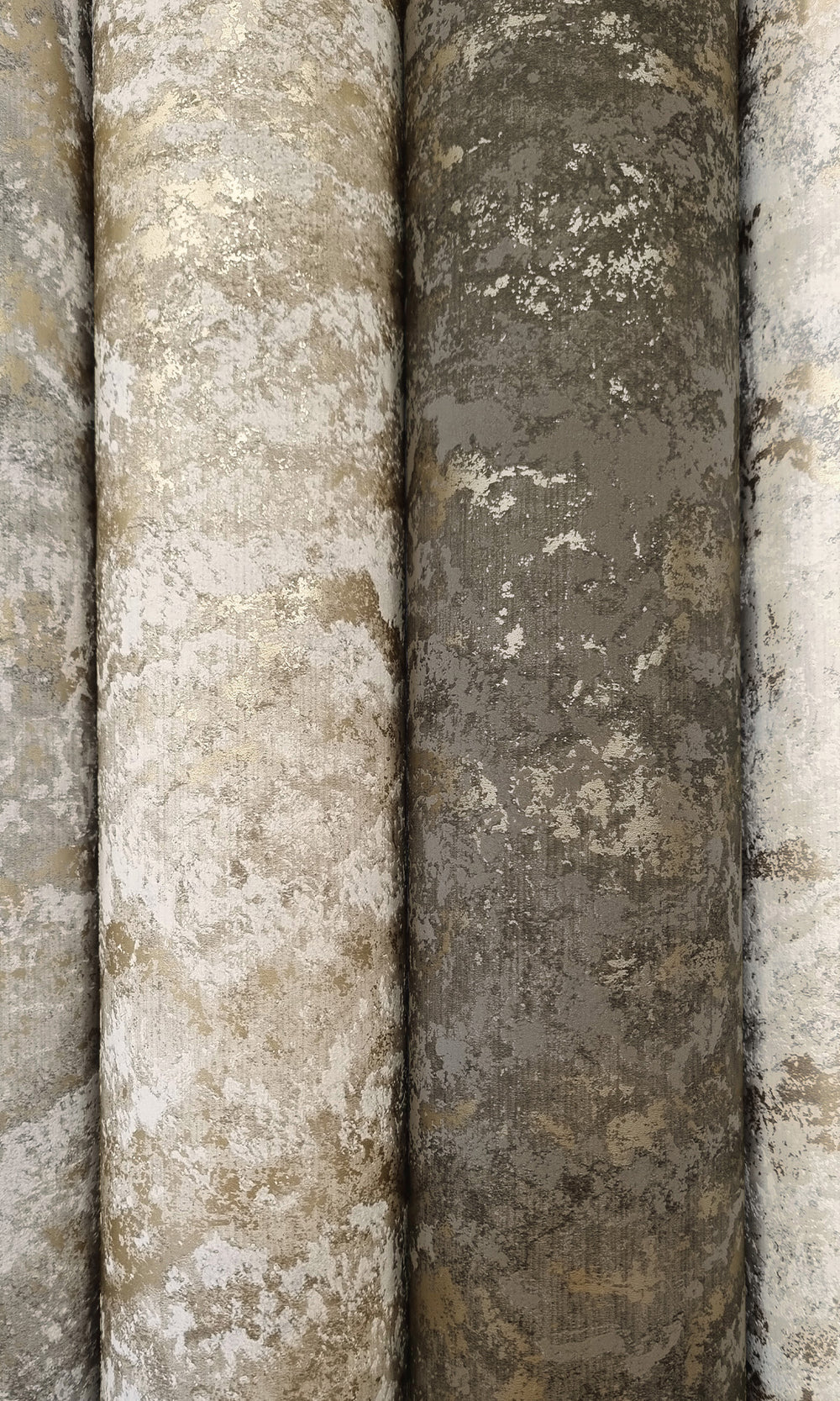 Taupe Marble Striation Textured Wallpaper R9696
