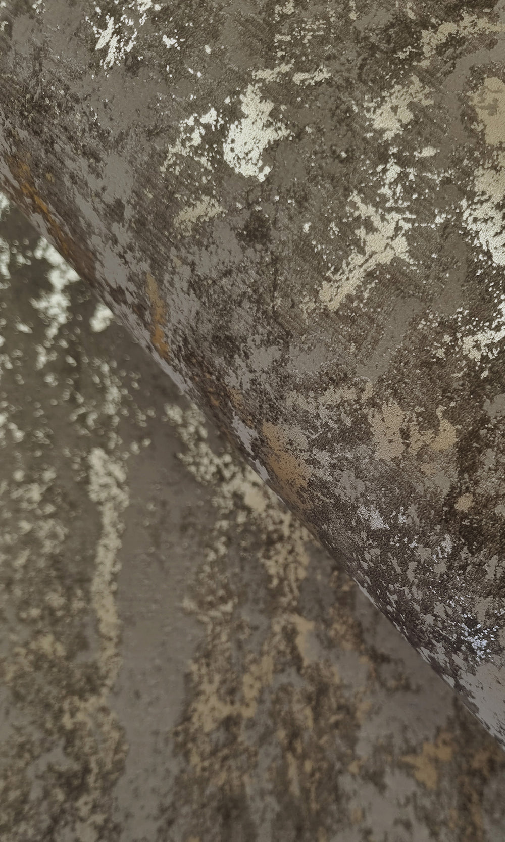 Charcoal Marble Striation Textured Wallpaper R9699