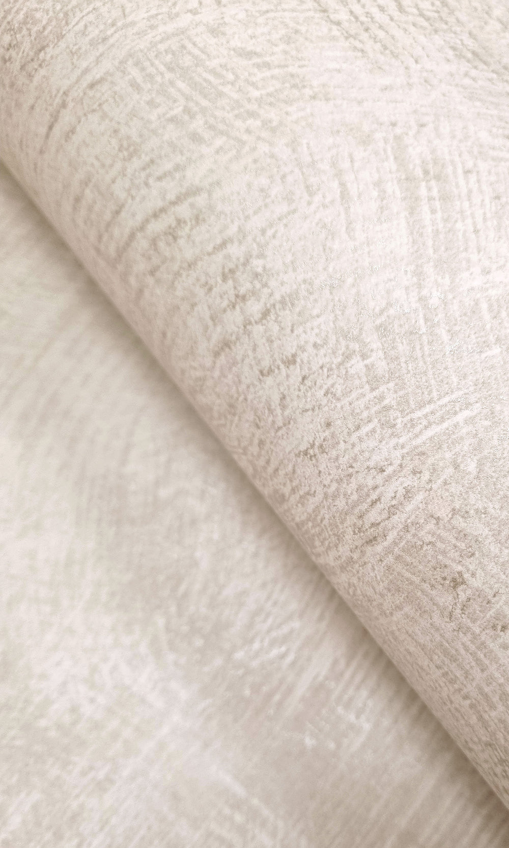 Cream Wave Motion Textured Wallpaper R9700
