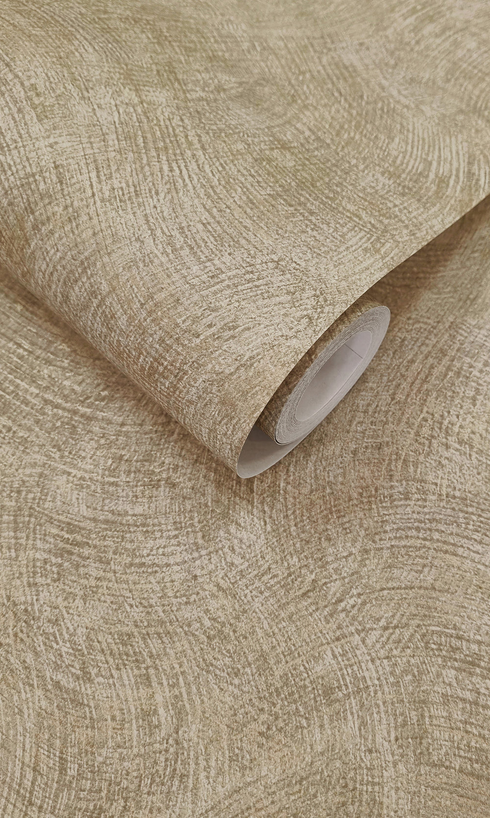 Taupe Wave Motion Textured Wallpaper R9701