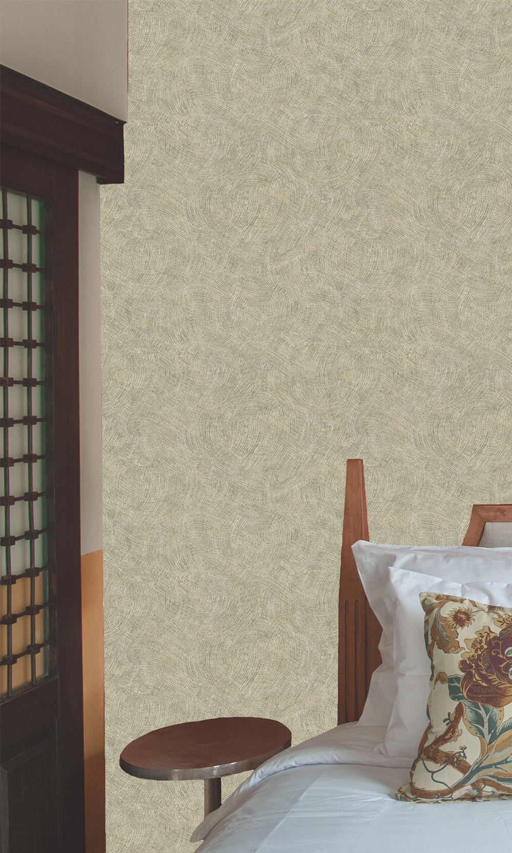 Sage Wave Motion Textured Wallpaper R9702
