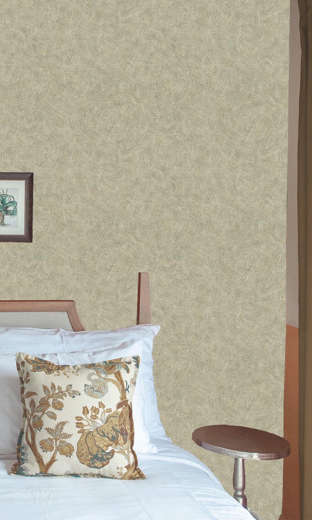 Sage Wave Motion Textured Wallpaper R9702