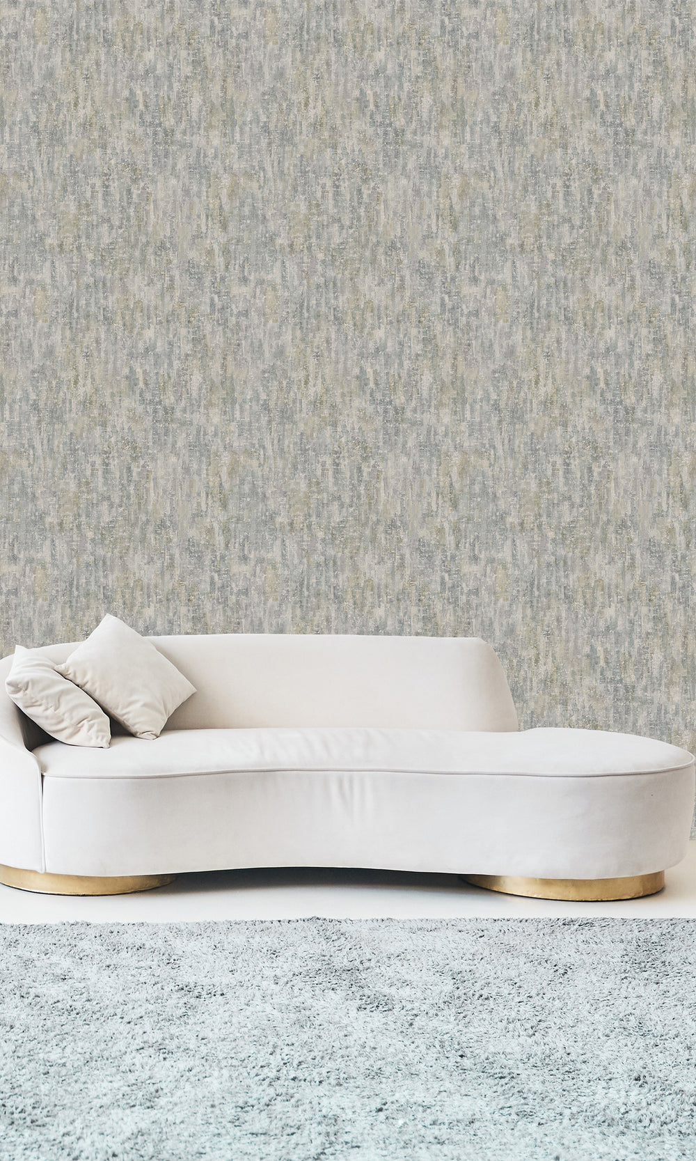 Blue Watercolor Wash Textured Wallpaper R9705