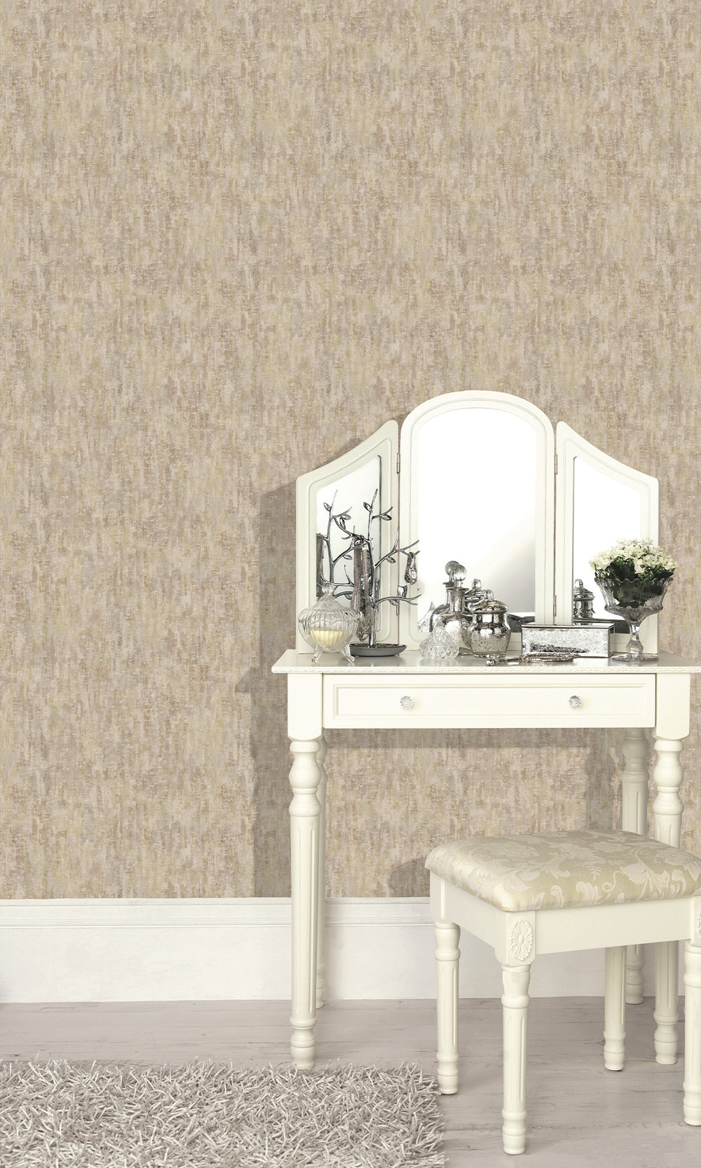 Rust Watercolor Wash Textured Wallpaper R9707