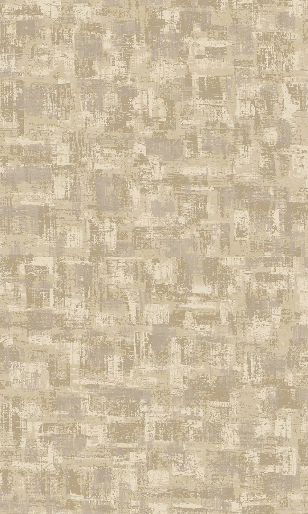 Cream Brushed Block Textured Wallpaper R9709