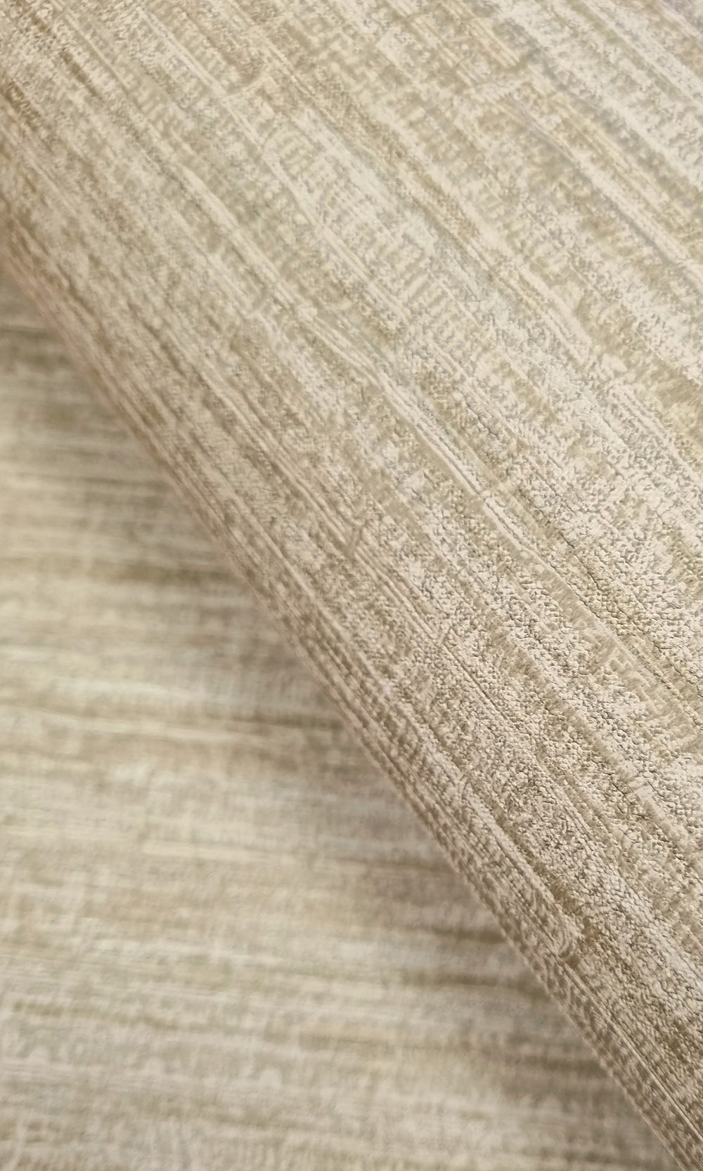Cream Handwoven Weave Textured Wallpaper R9714