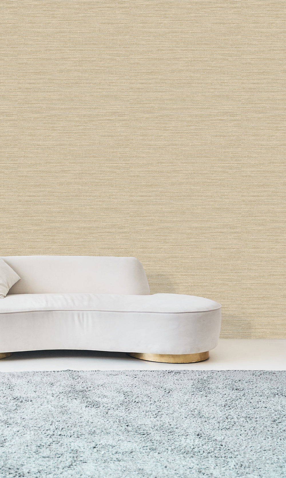 Cream Handwoven Weave Textured Wallpaper R9714