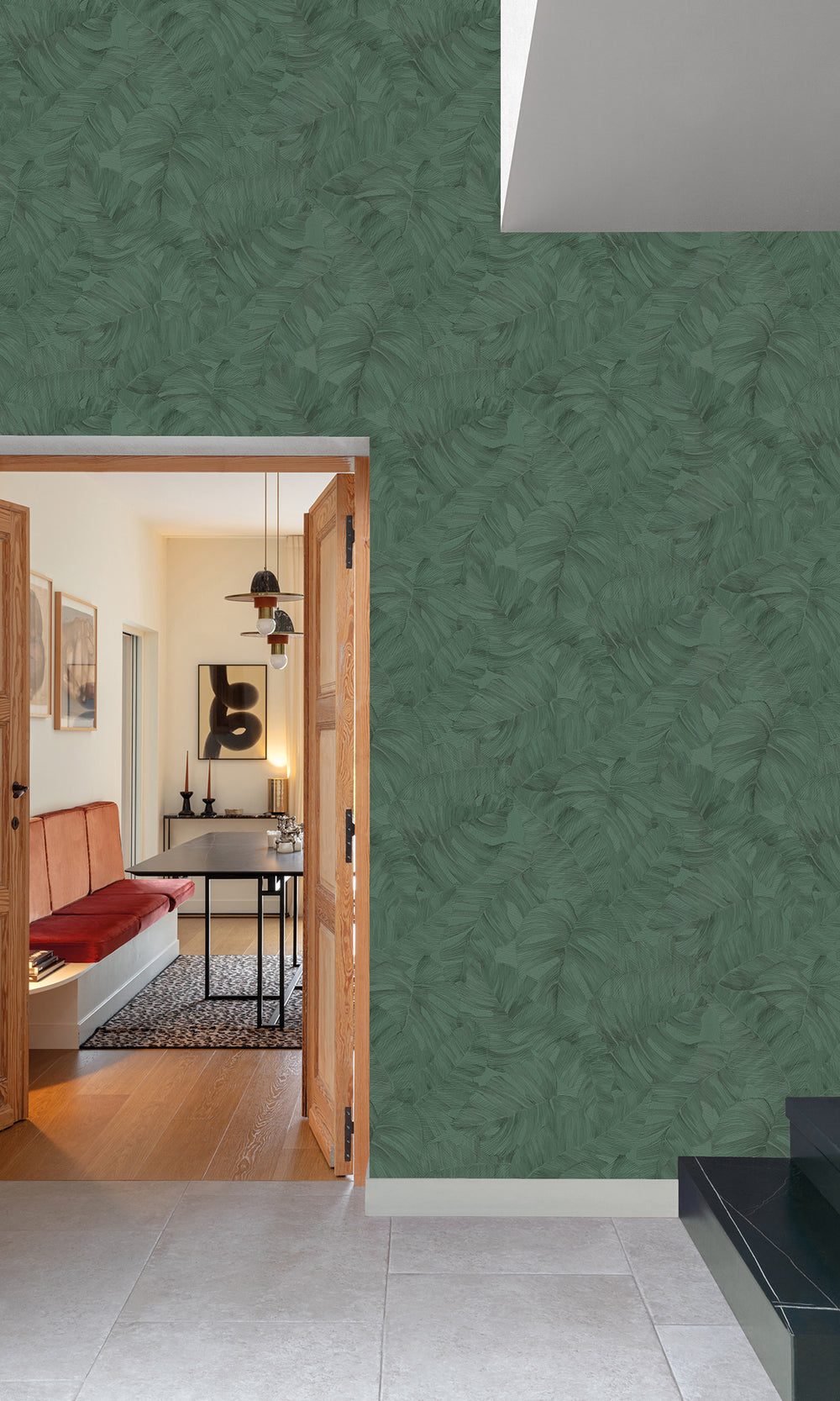Nandor All-over Monstera Leaves Wallpaper R9723