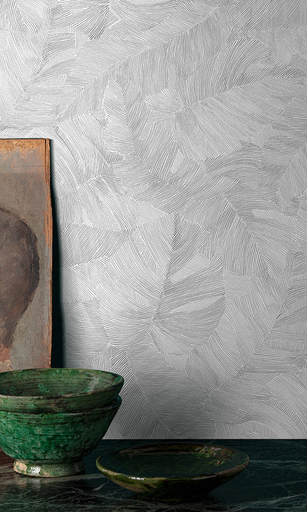 Nobel All-over Monstera Leaves Wallpaper R9725