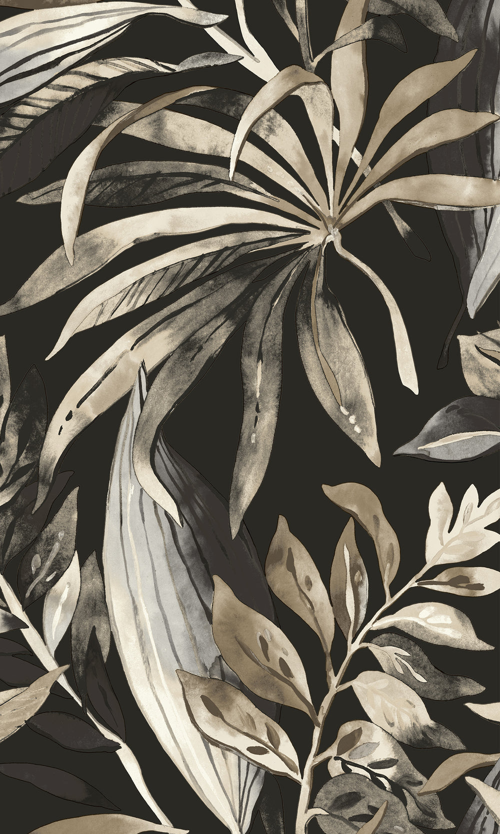 Arrowtown/Tuatara Branch/ Leaves Motives Wallpaper R9733