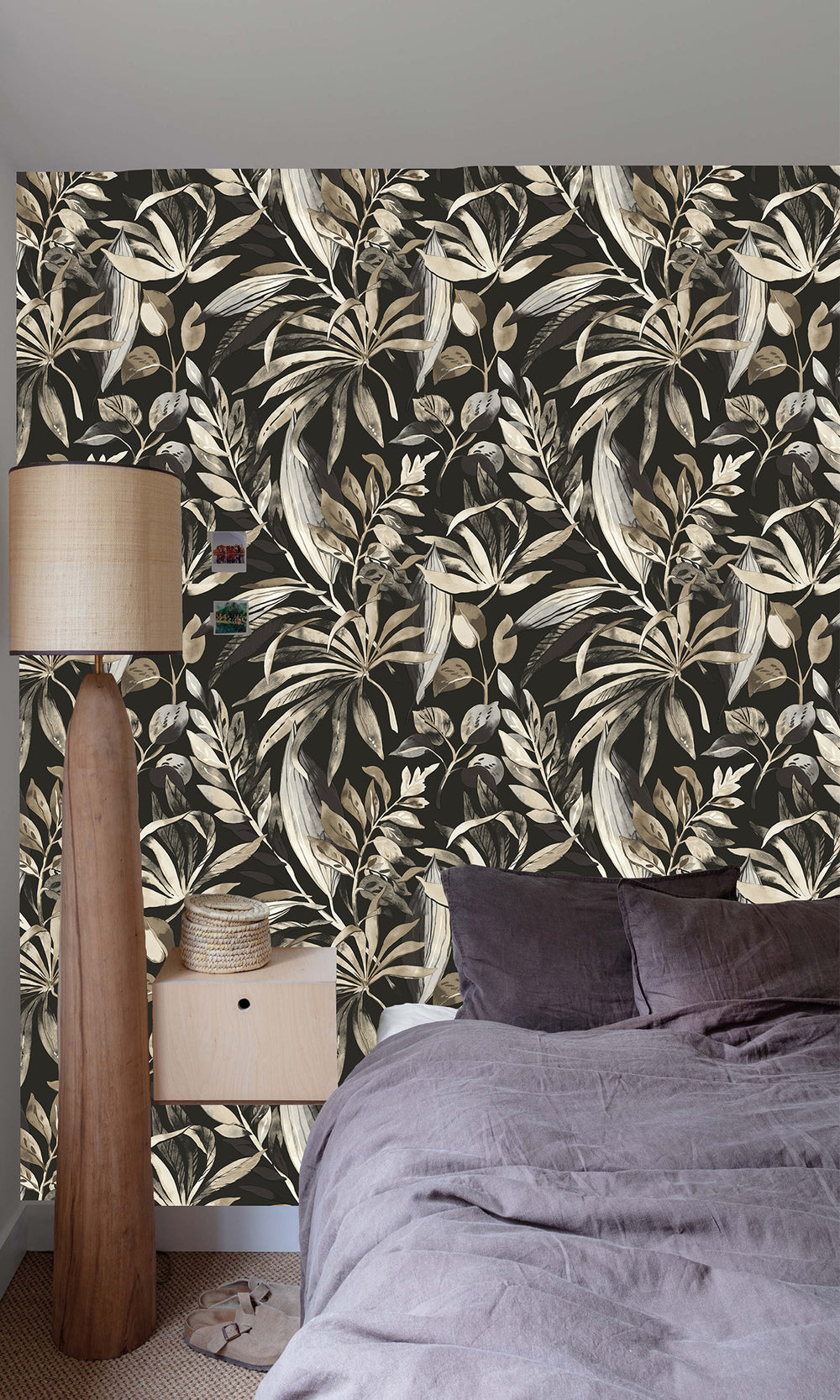Arrowtown/Tuatara Branch/ Leaves Motives Wallpaper R9733