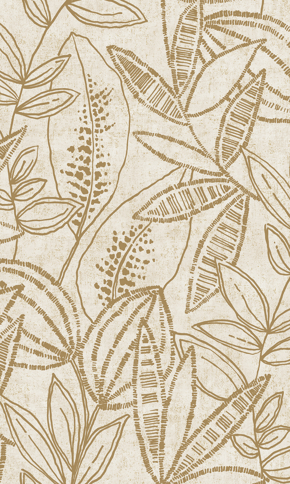 Pearl Bush All-over Print of Branches/Leaves Wallpaper R9734