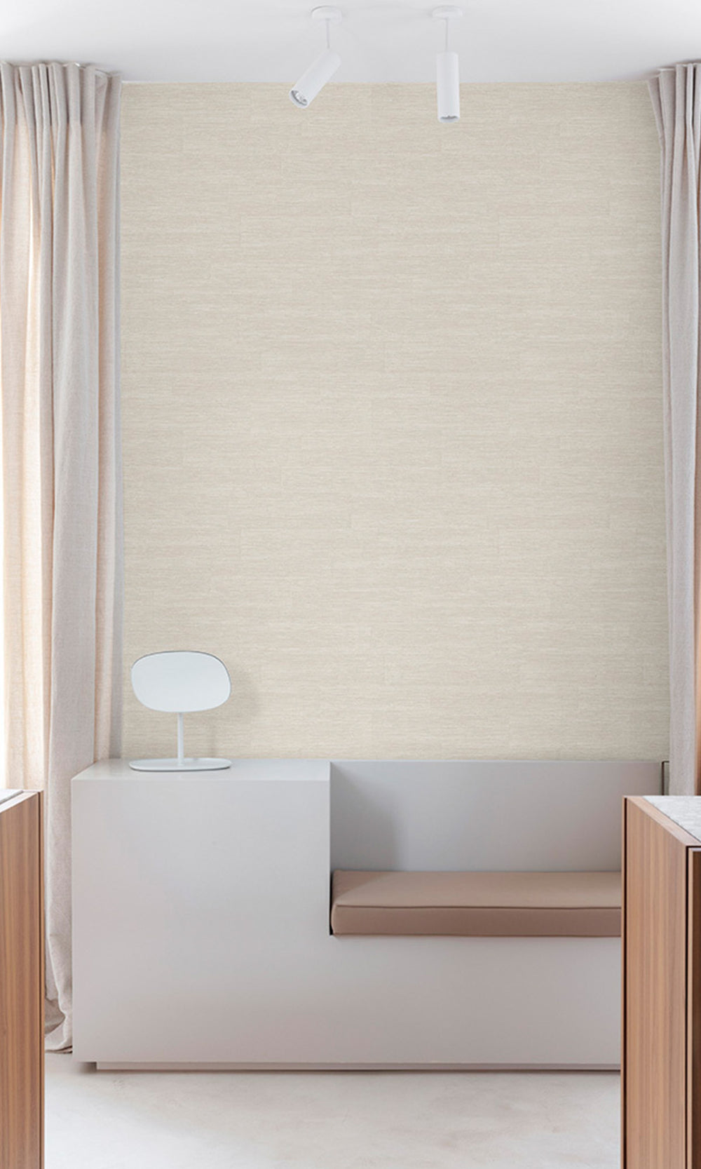 Turtledove Faux Grasscloth Wallpaper R9749