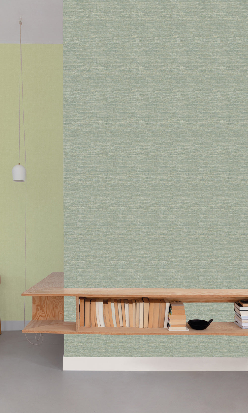Mossleaf Faux Grasscloth Wallpaper R9752