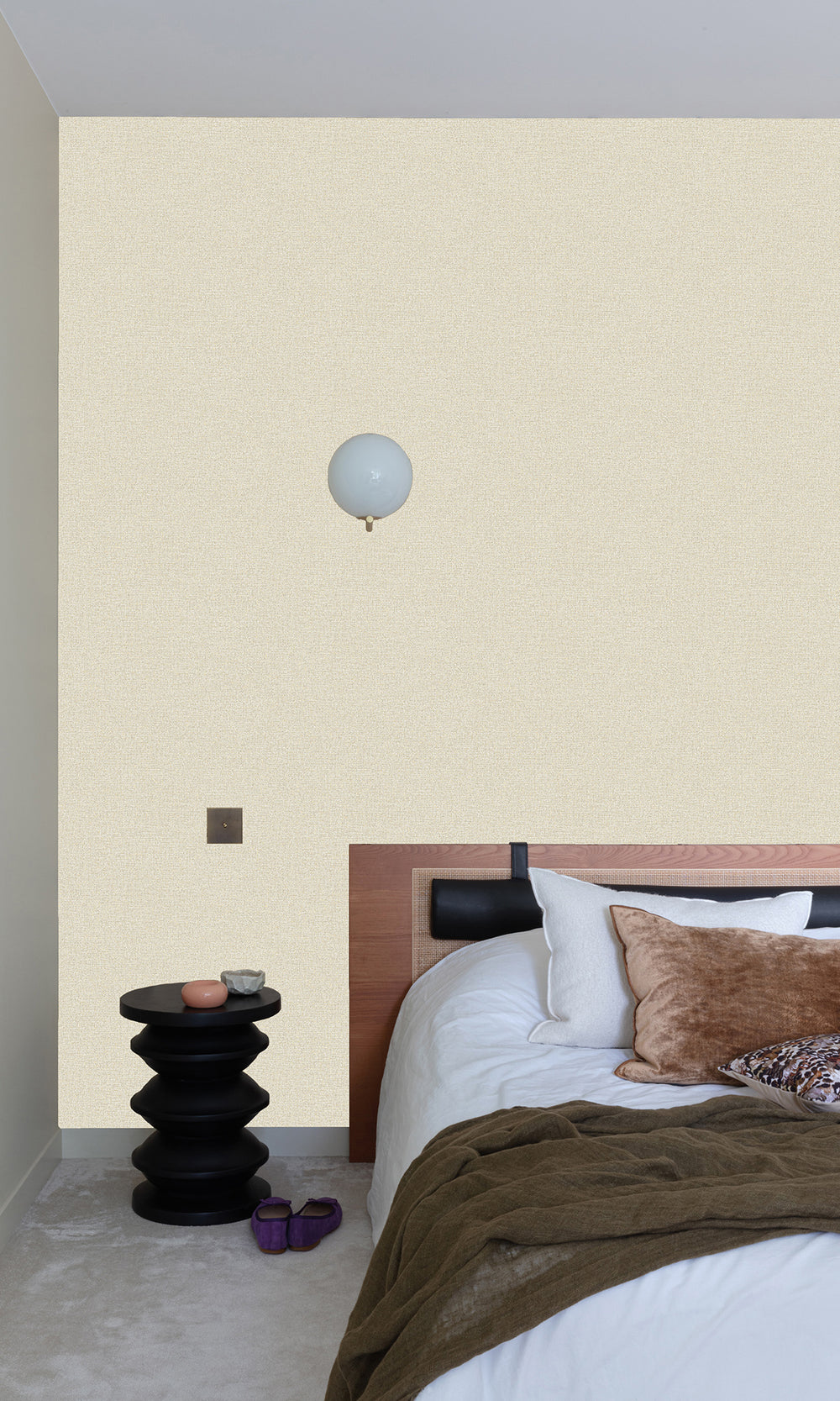 Cotswold Dill Abstract Plain Weave Wallpaper R9755