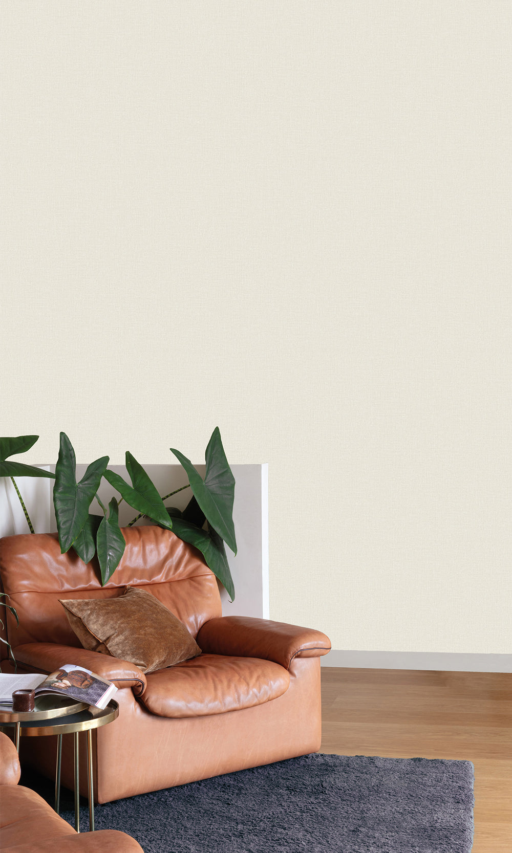 Oyster Haze Fine Weave Wallpaper R9762