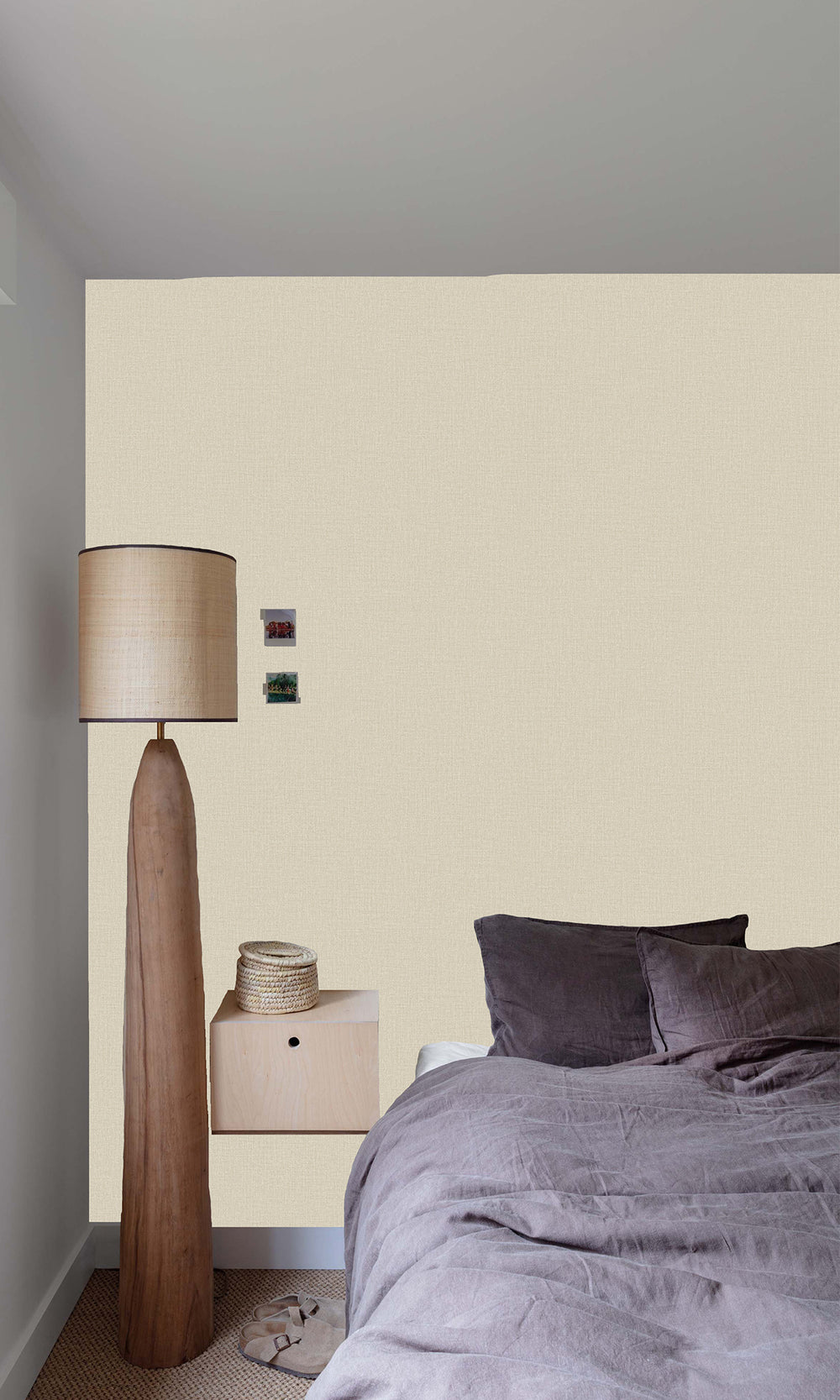 Kitsilano Cookie Fine Weave Wallpaper R9764