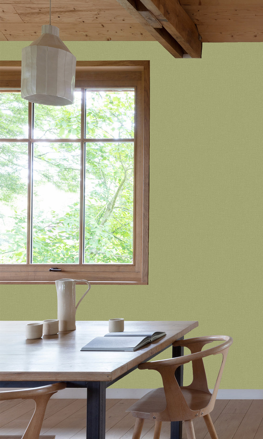Willow Leaf Fine Weave Wallpaper R9767