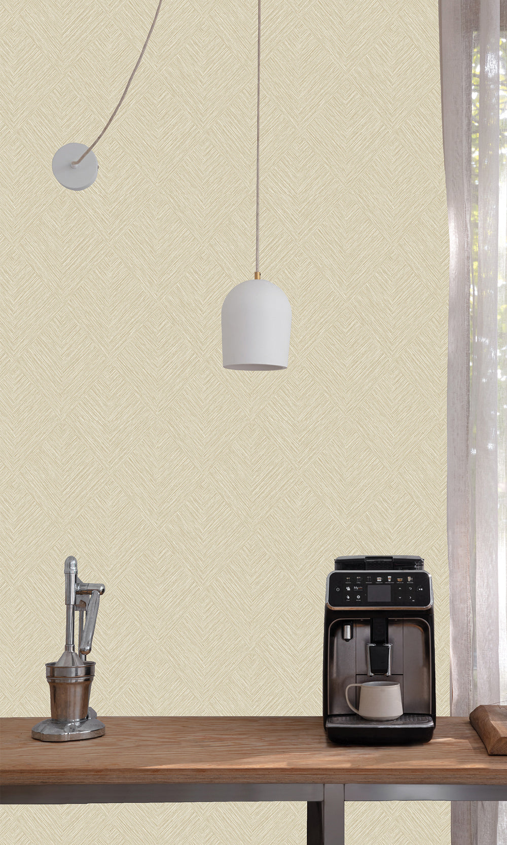 Beach Dune Tiled Basketweave Wallpaper R9779