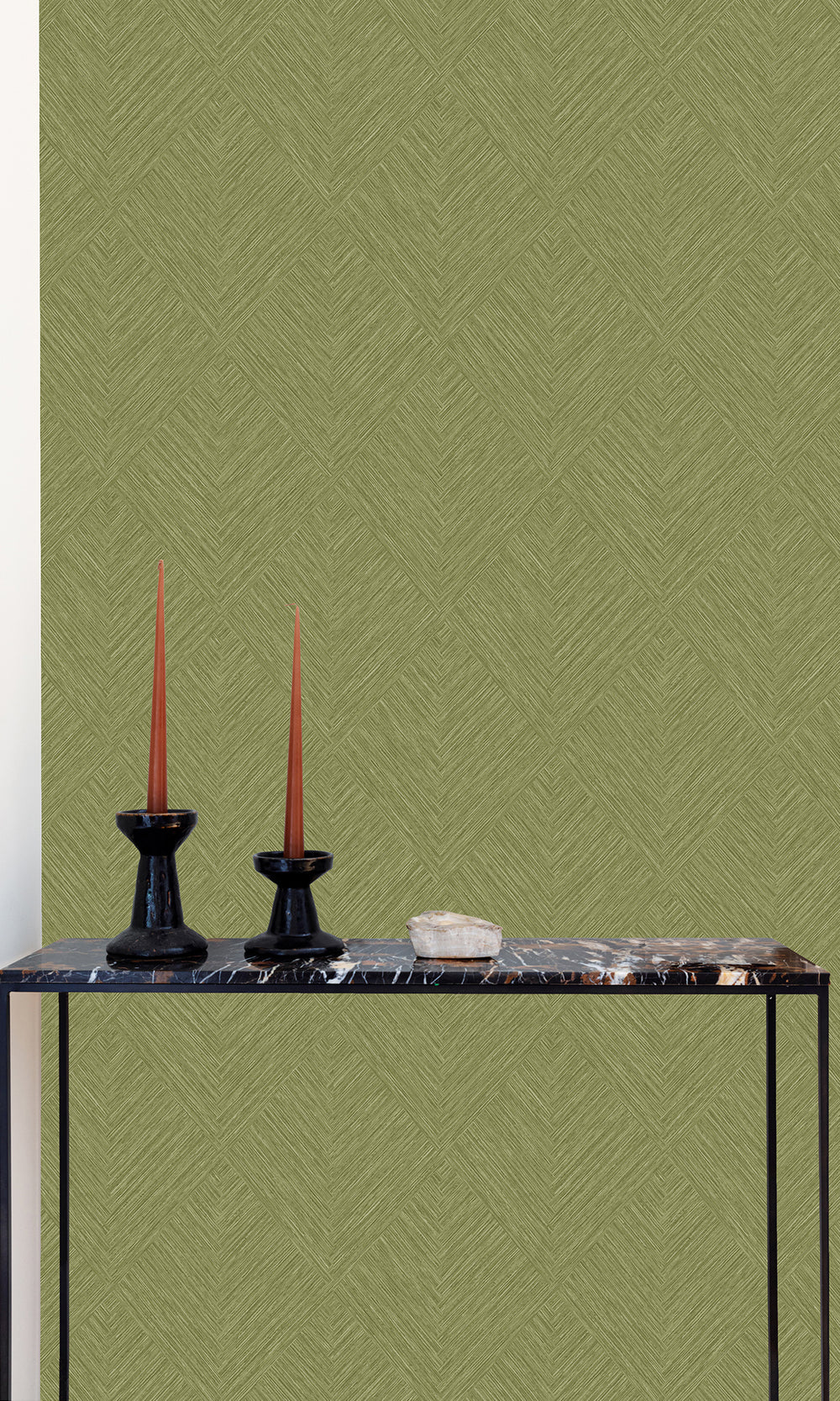 Oregano Tiled Basketweave Wallpaper R9781