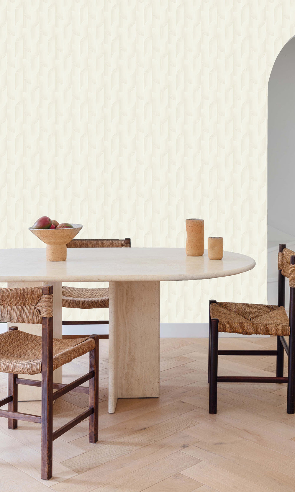 Willowside Knitted Stripe Wallpaper R9784