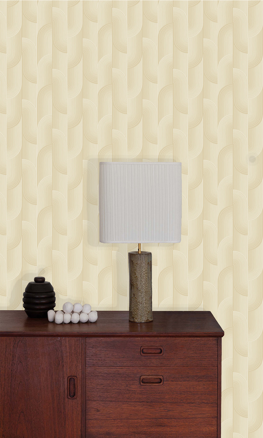 Pearl Knitted Stripe Wallpaper R9785