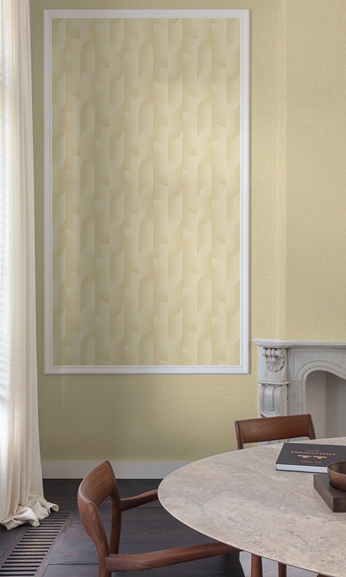 Pearl Knitted Stripe Wallpaper R9785