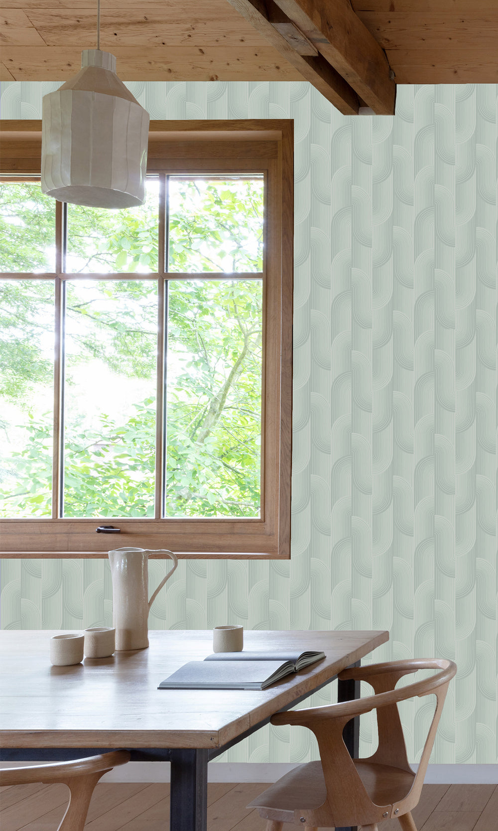 Ashwood Knitted Stripe Wallpaper R9786